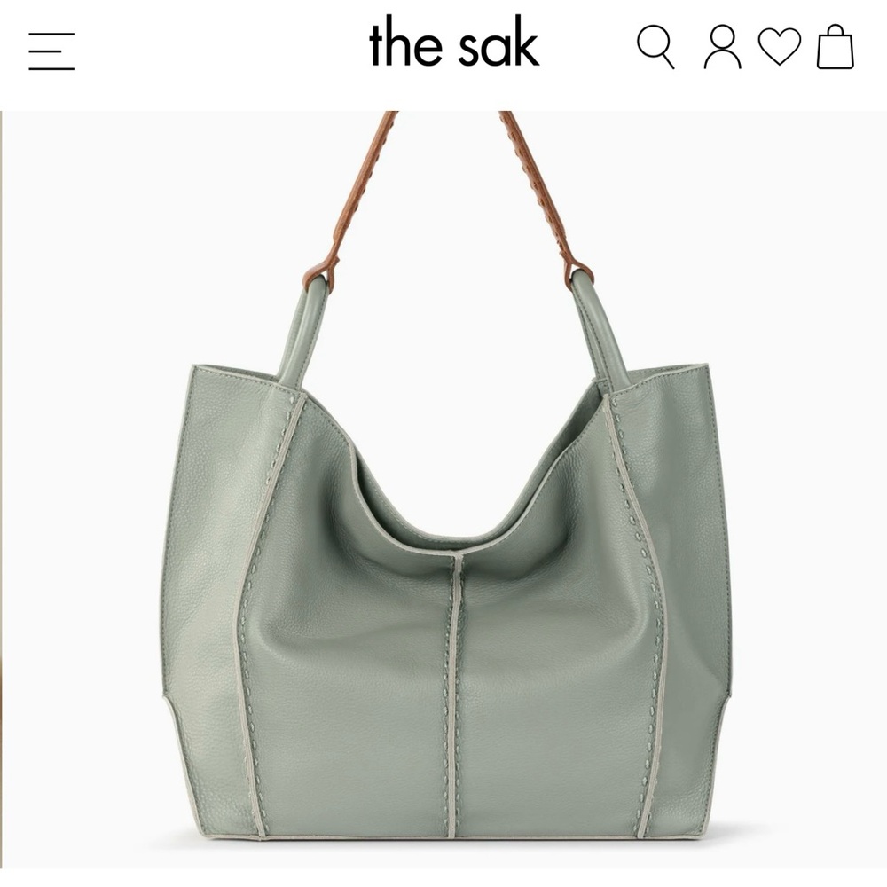 The Sak Sage Green Shoulder Bag